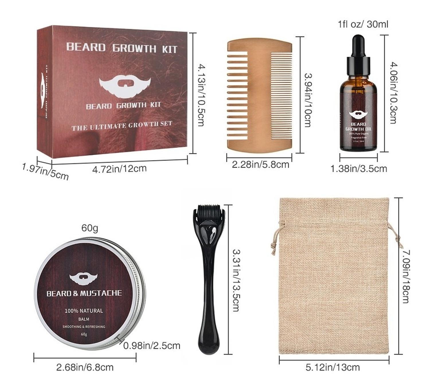 KIT OEM PARA EL CRECIMIENTO DE LA BARBA - 6
