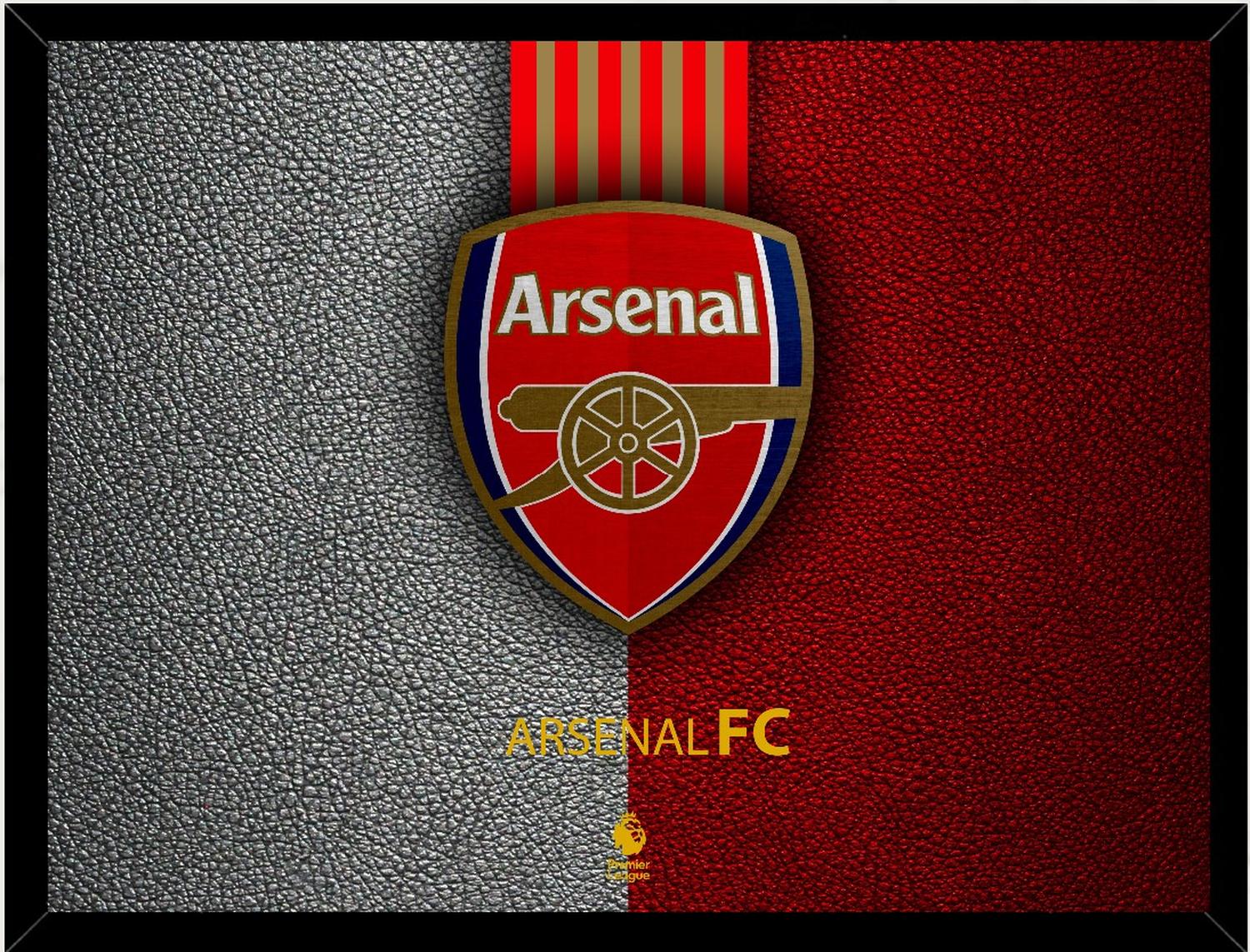 CUADRO DECORATIVO ARSENAL MEDIDAS 30X40 CM - 1