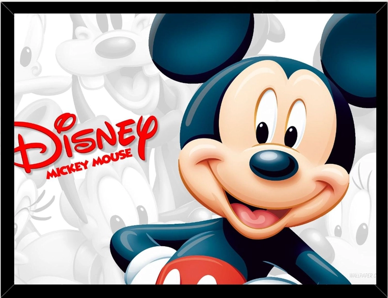 CUADRO DECORATIVO MICKEY 30X40 CM - 1