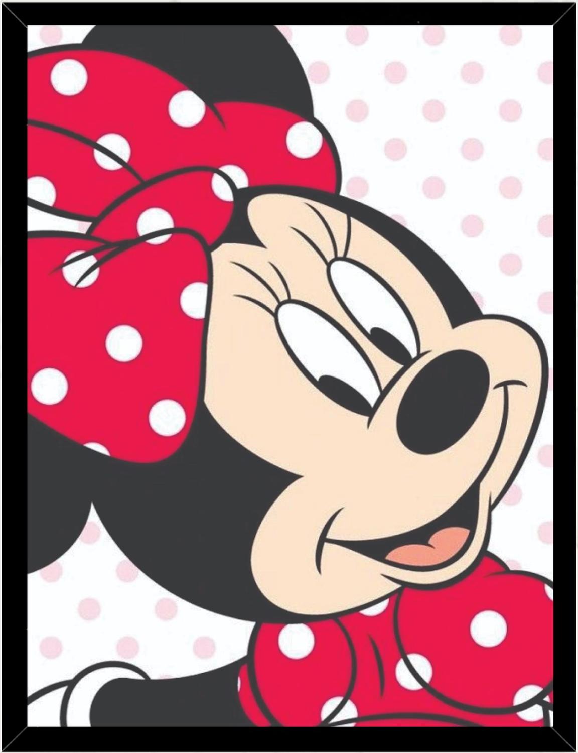 CUADRO DECORATIVO MINNIE MOUSE 30X40 CM - 1