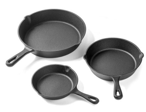 SARTEN HIERRO FUNDIDO 31CM - 2