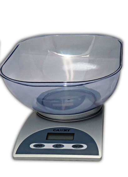 BALANZA DIGITAL CON BOWL 5KG - 1