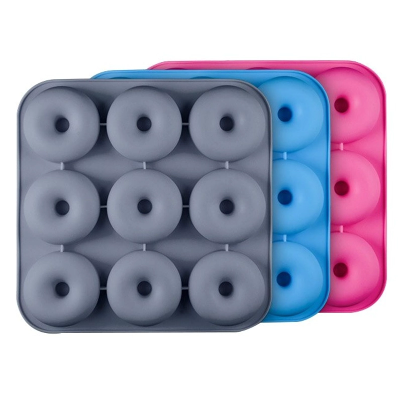 MOLDE DONUTS 9 UNID 28X28X3 CM - 1
