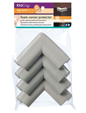 PROTECTORES ESQUINAS KIDCO S381 GRIS 4 UNIDADES - 4