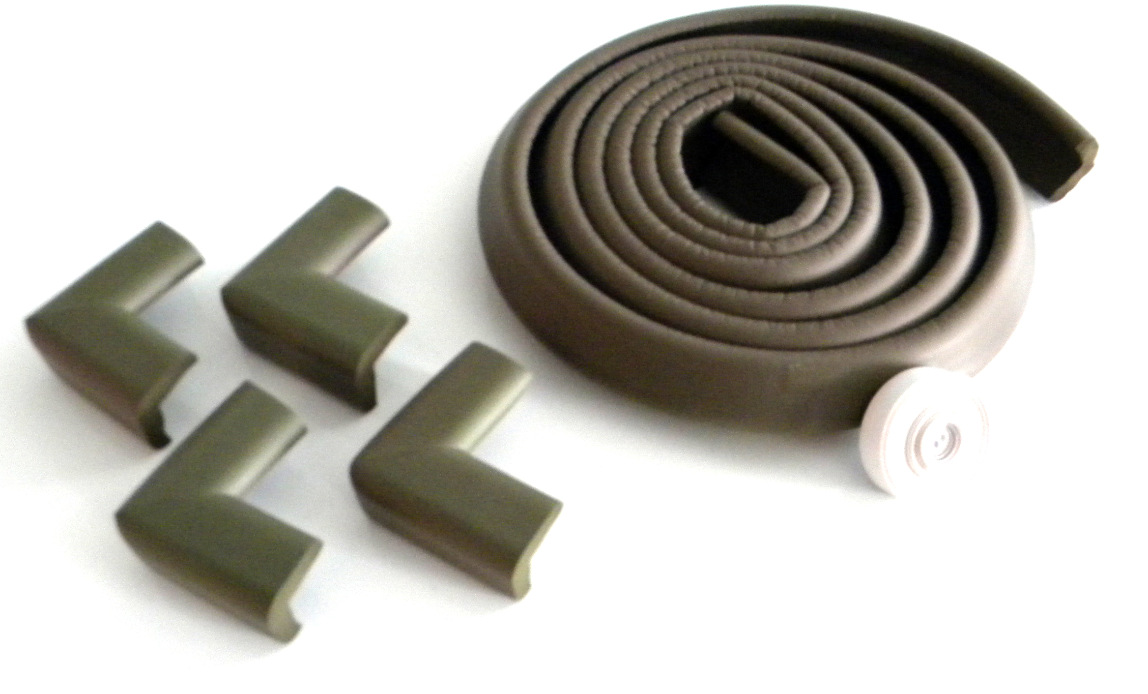 PACK PROTECTORES PARA BORDES Y ESQUINAS - KIDCO - CAFÉ - 1