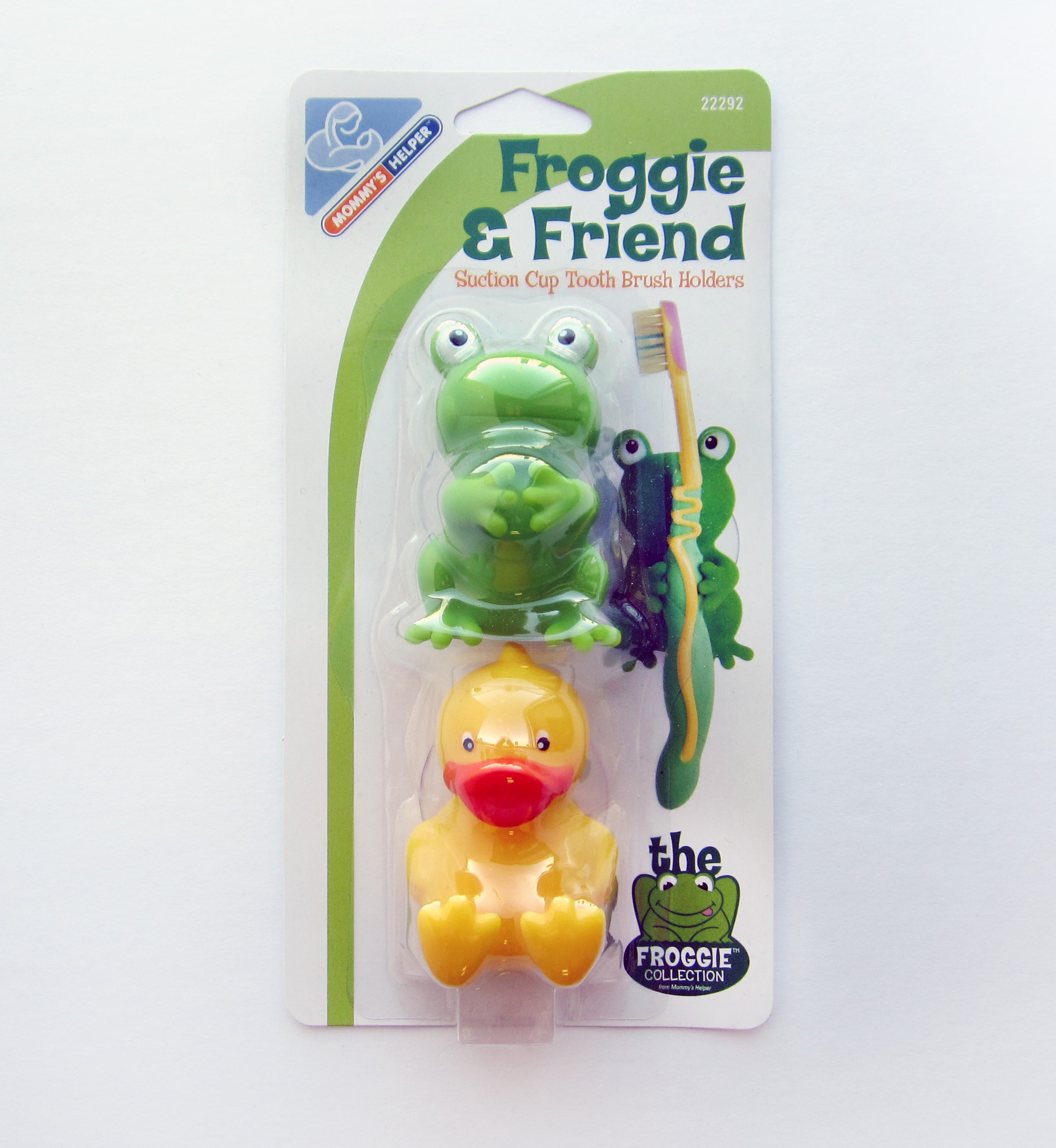 SUJETADOR PARA CEPILLO DE DIENTES (2 UNIDADES) - MOMMY'S HELPER - VERDE - 3