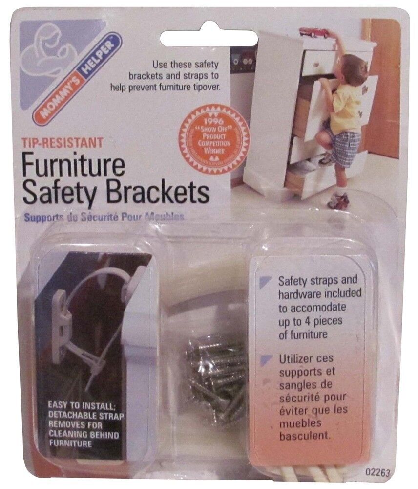 PROTECTOR ANTI-CAIDA DE MUEBLES (8 UNIDADES) - 1
