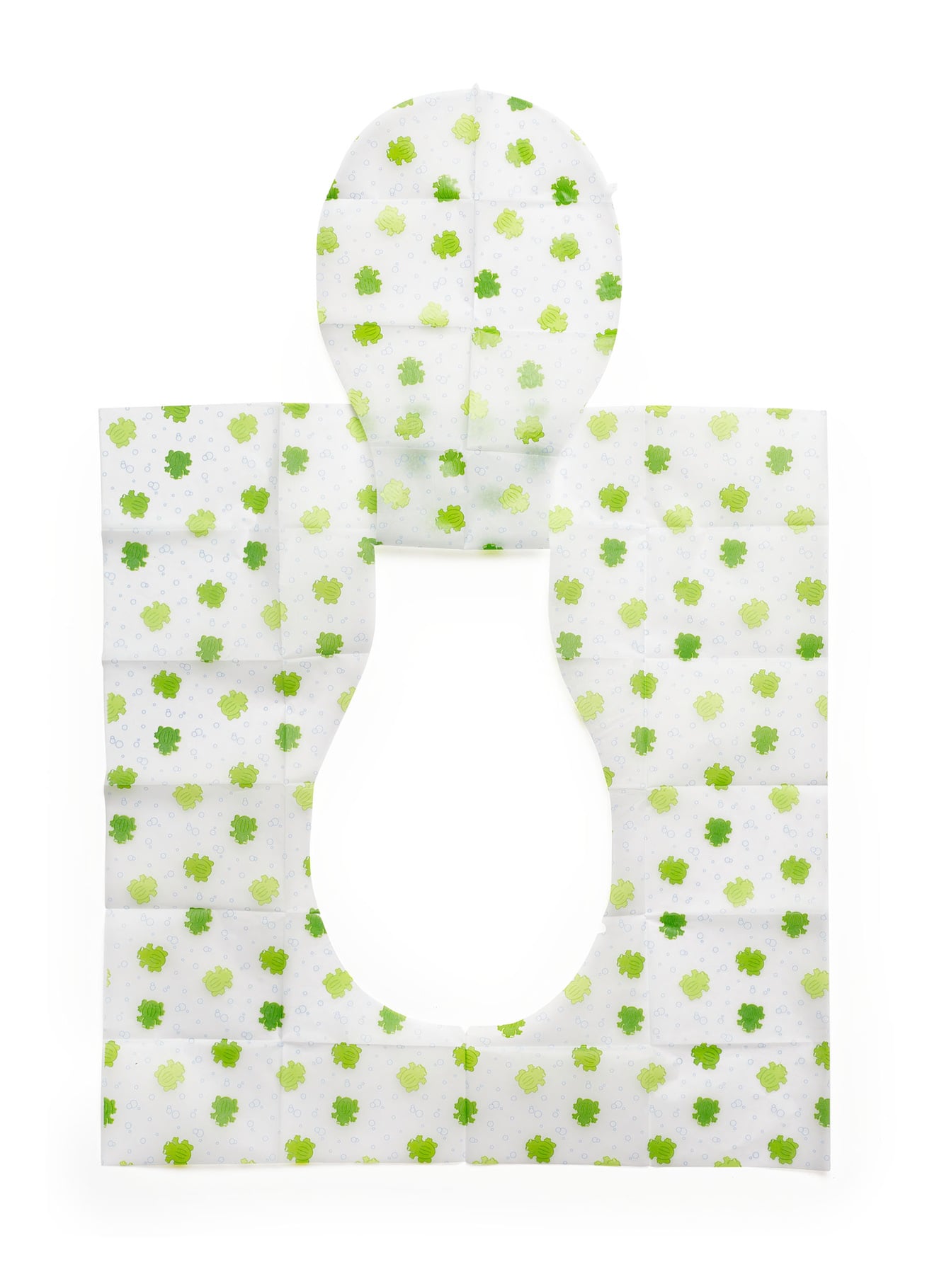 ASIENTOS DESECHABLES CUBRE INODORO - MOMMY'S HELPER - VERDE - 1