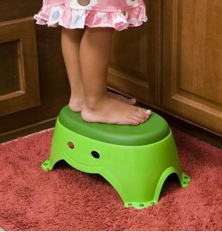 PISO DE BAÑO PARA NIÑO - MOMMY'S HELPER - VERDE - 2