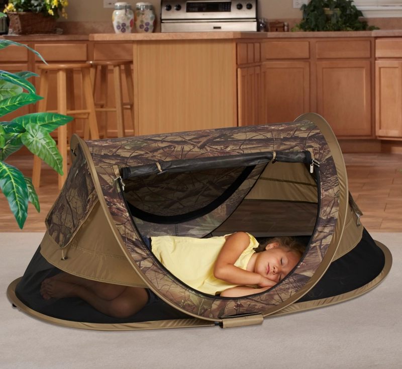 CARPA PEAPOD PLUS CON FILTRO UV - KIDCO - CAMO - 2
