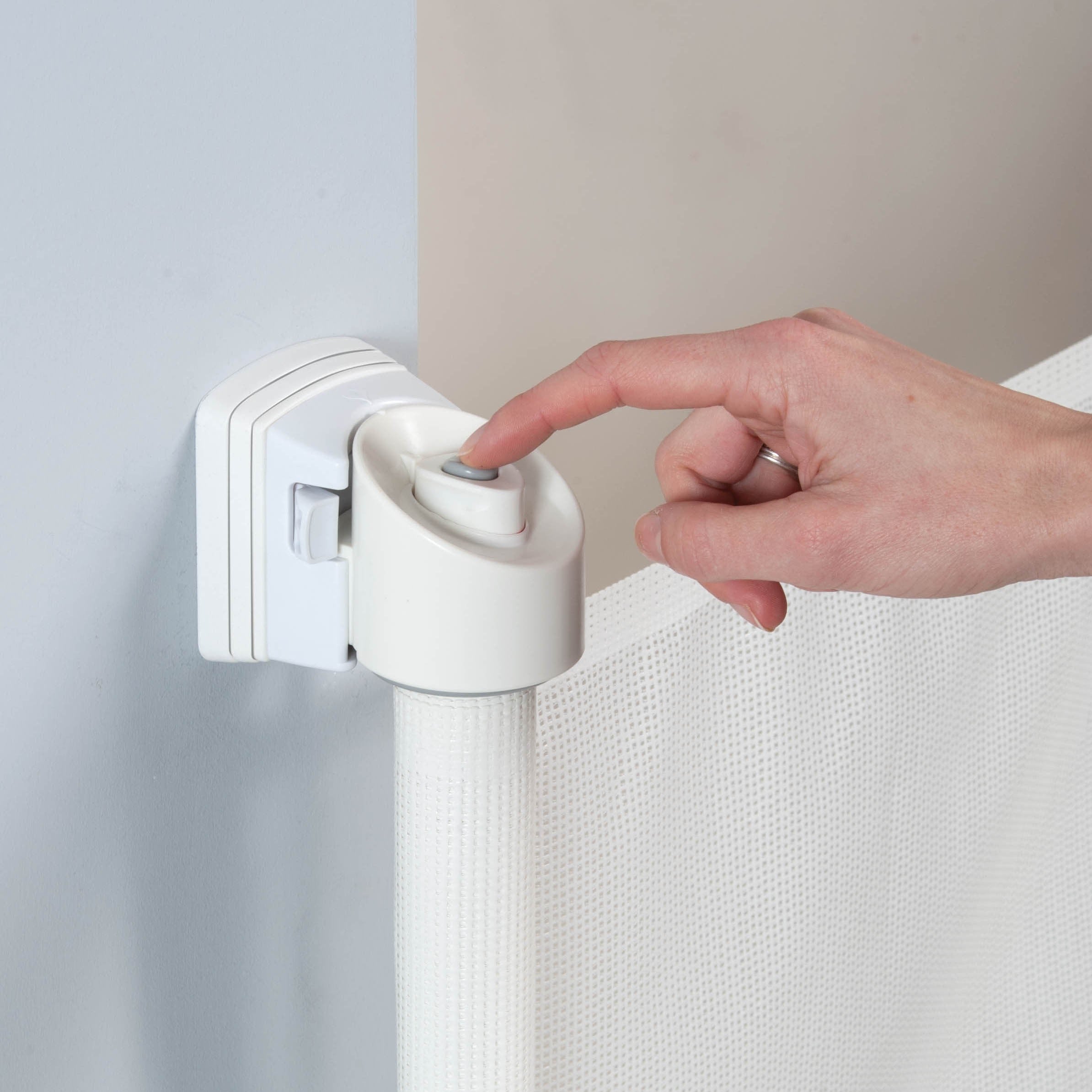 PUERTA DE SEGURIDAD RETRACTIL (ANCHO HASTA 140CM) - KIDCO - BLANCO - 5