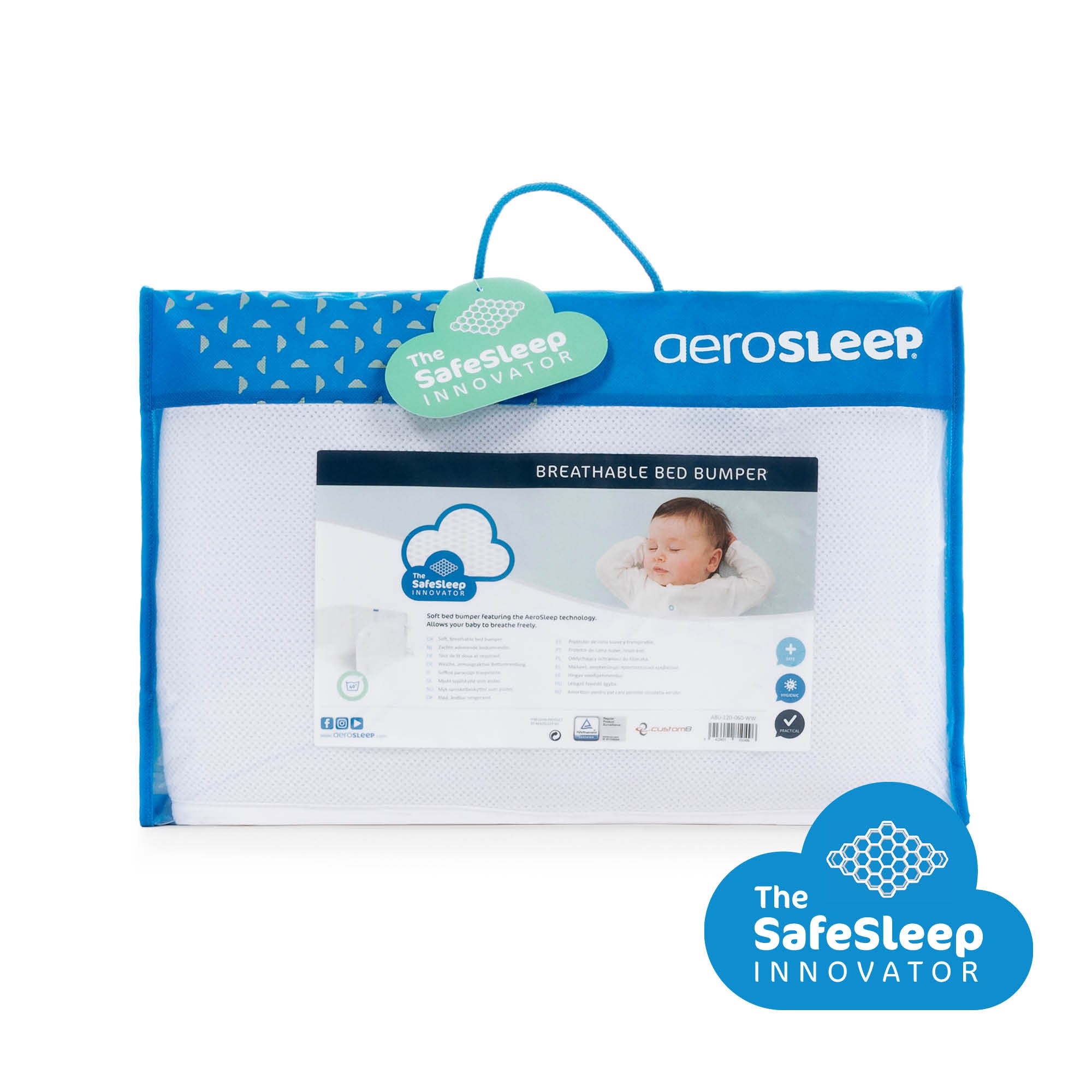 PROTECTOR DE CUNA AEROSLEEP - VERDE - 5
