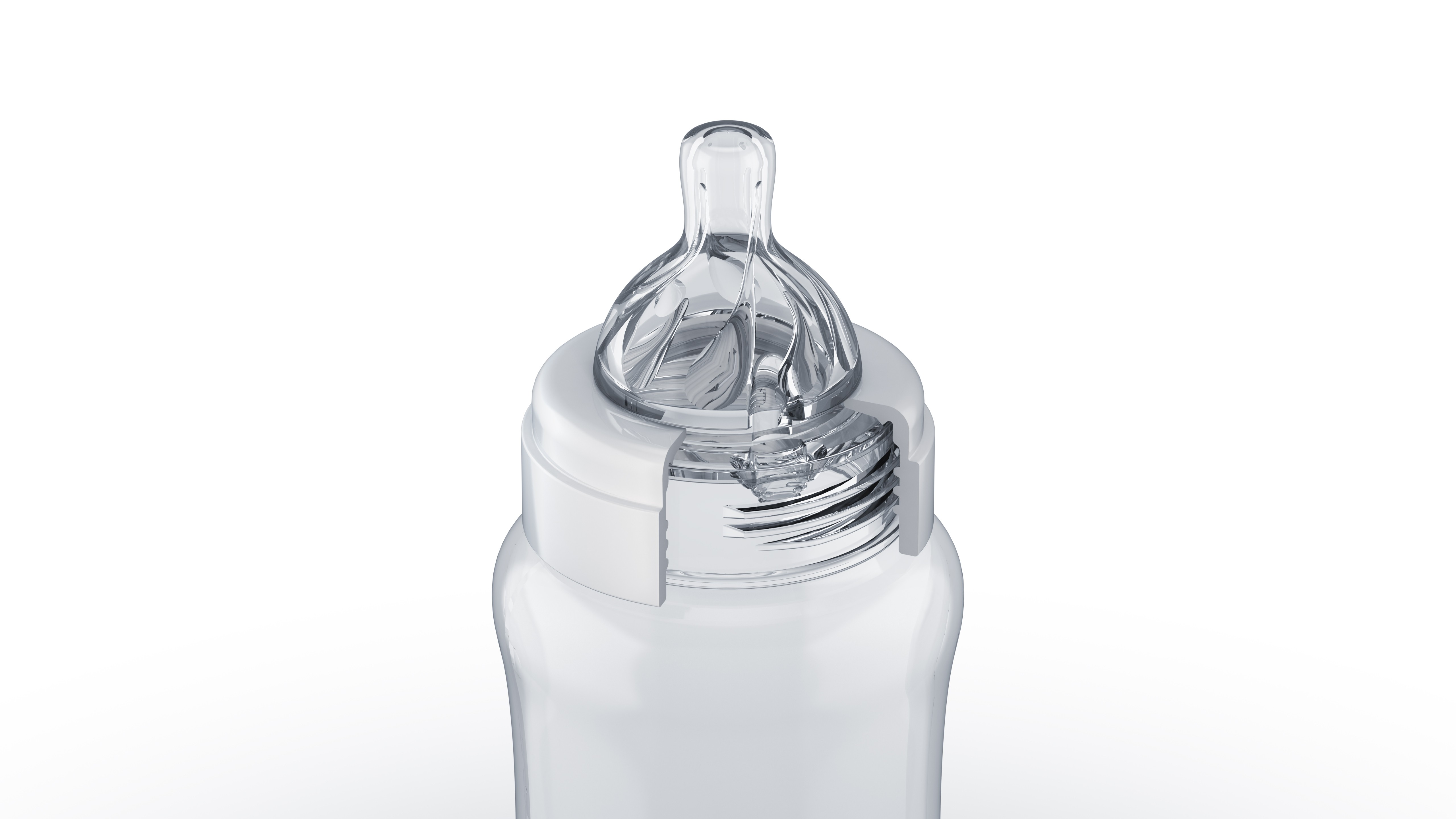 SET BEBEK 26159 BIBERONES CLÁSICOS 150ML Y 270ML TETINA SENSEFLO™ FLUJO LENTO Y MEDIO BLANCO - 4