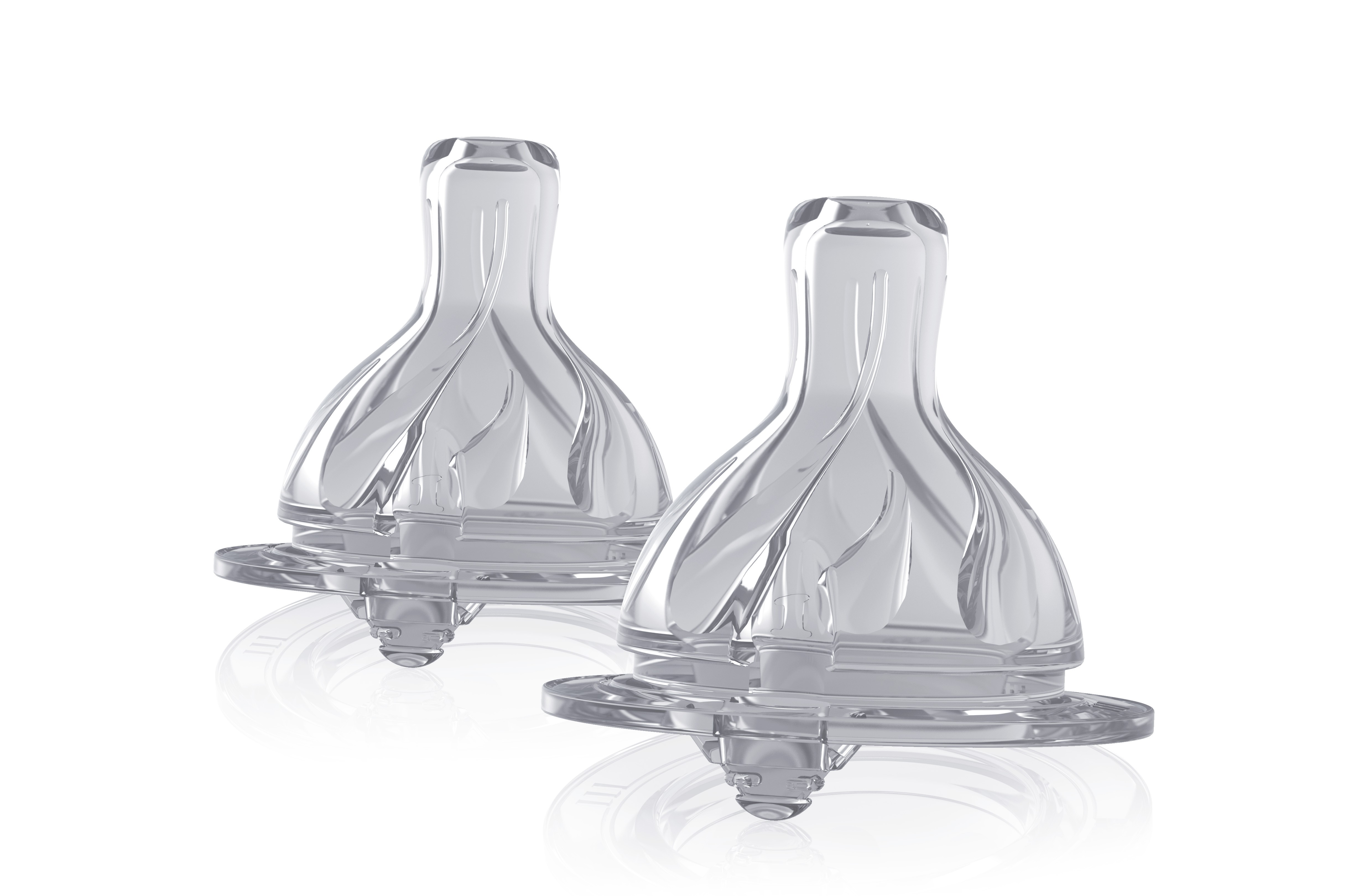 SET BEBEK 26201 2 TETINAS SENSEFLO™ FLUJO LENTO BLANCO - 1