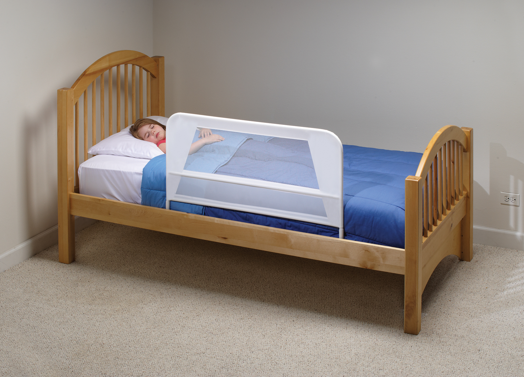 BARANDA PARA CAMA DE NIÑOS - KIDCO - BLANCO - 3