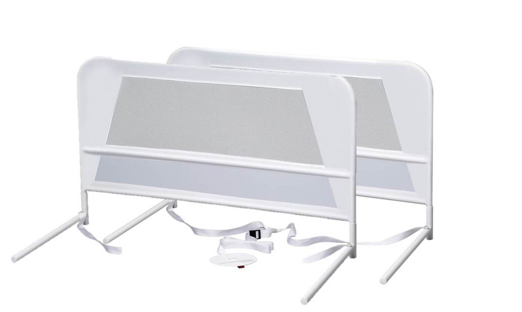 SET 2 BARANDAS PARA CAMA DE NIÑOS - KIDCO - BLANCO - 2