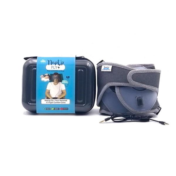 SUJETA CABEZA PARA ASIENTO CON AURICULARES NAPUP FLY PLUS GRIS - 1