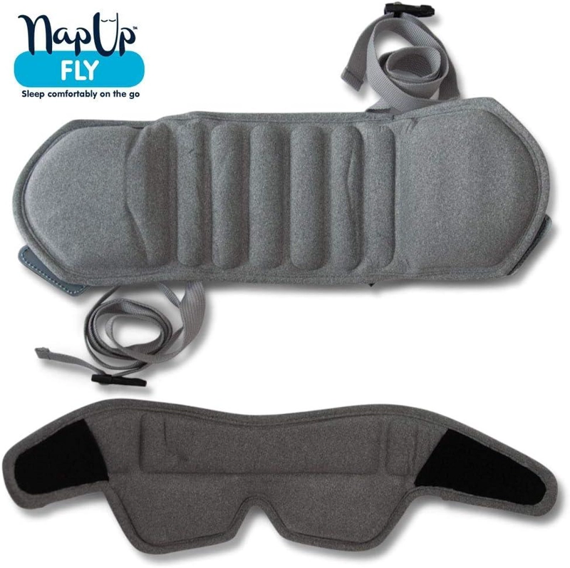 SUJETA CABEZA PARA ASIENTO CON AURICULARES NAPUP FLY PLUS GRIS - 2