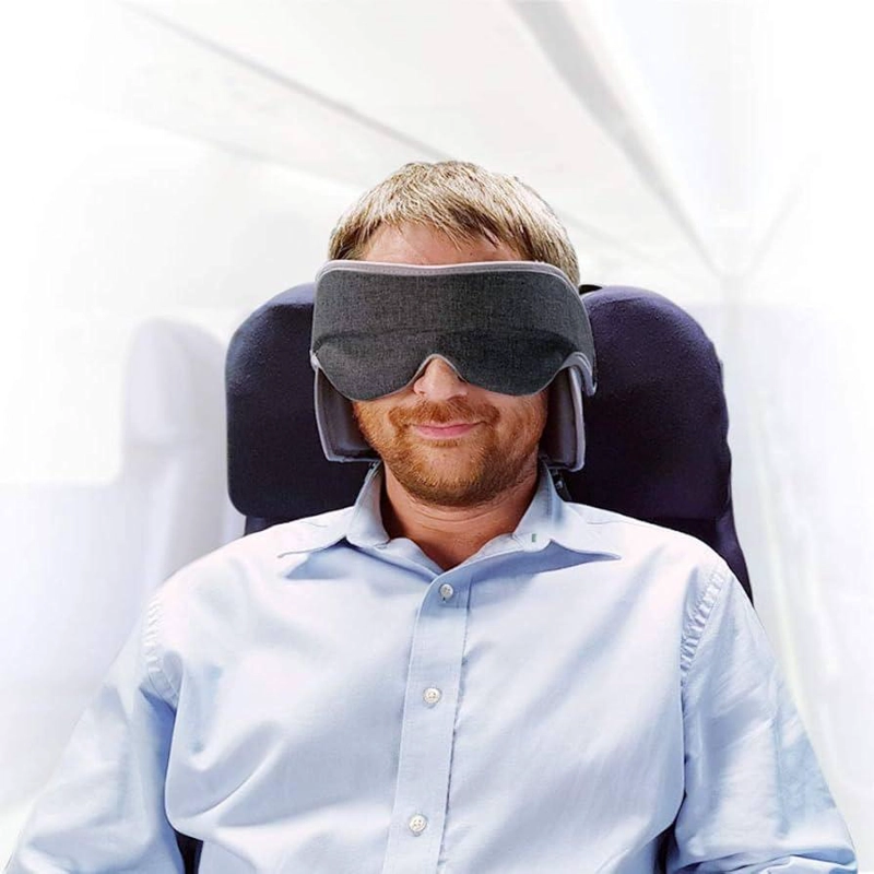 SUJETA CABEZA PARA ASIENTO CON AURICULARES NAPUP FLY PLUS GRIS - 3