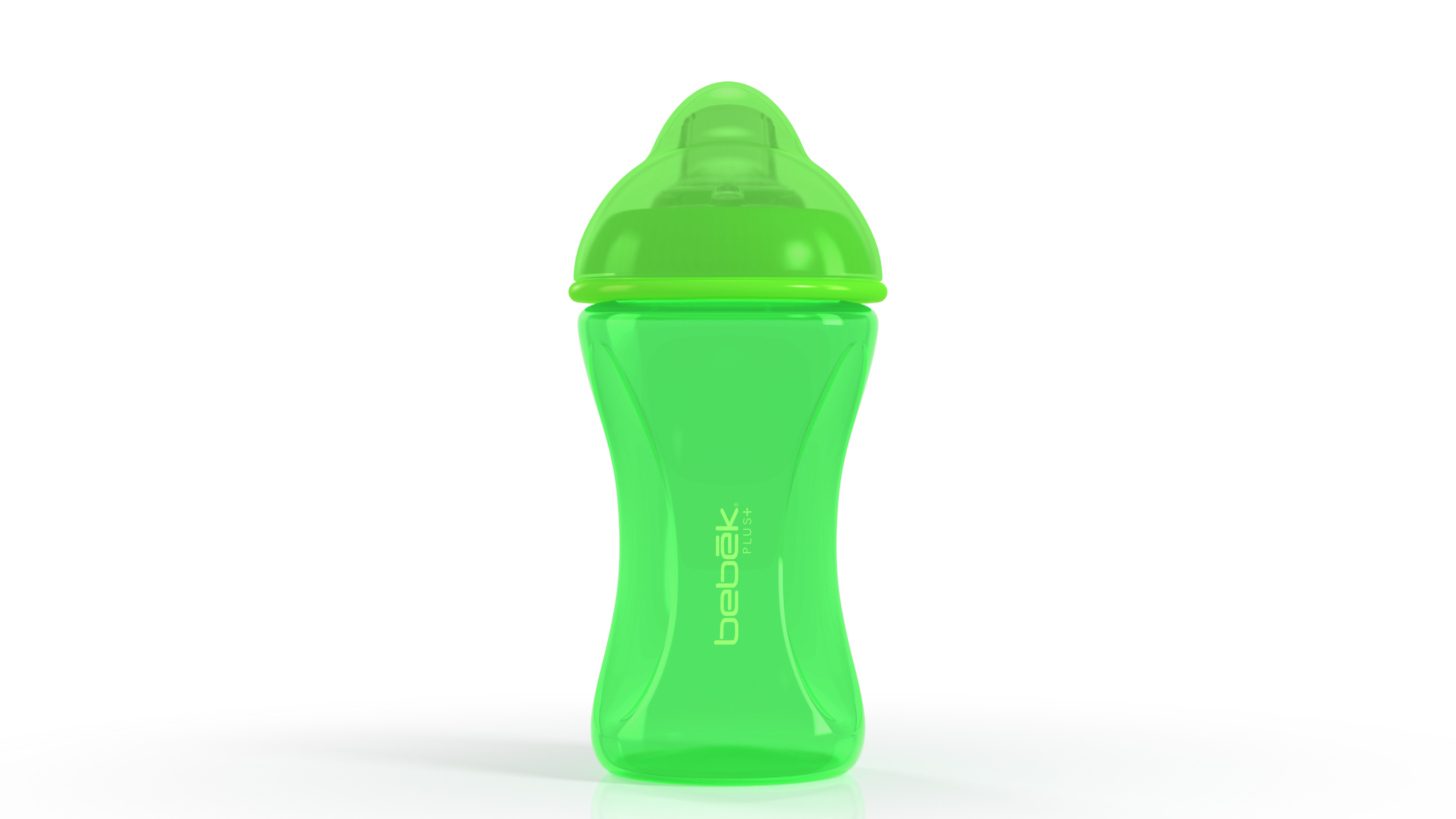 VASO DE ENTRENAMIENTO PLUS 240ML - BOQUILLA DE SILICONA SENSEFLO™ - VERDE - 1
