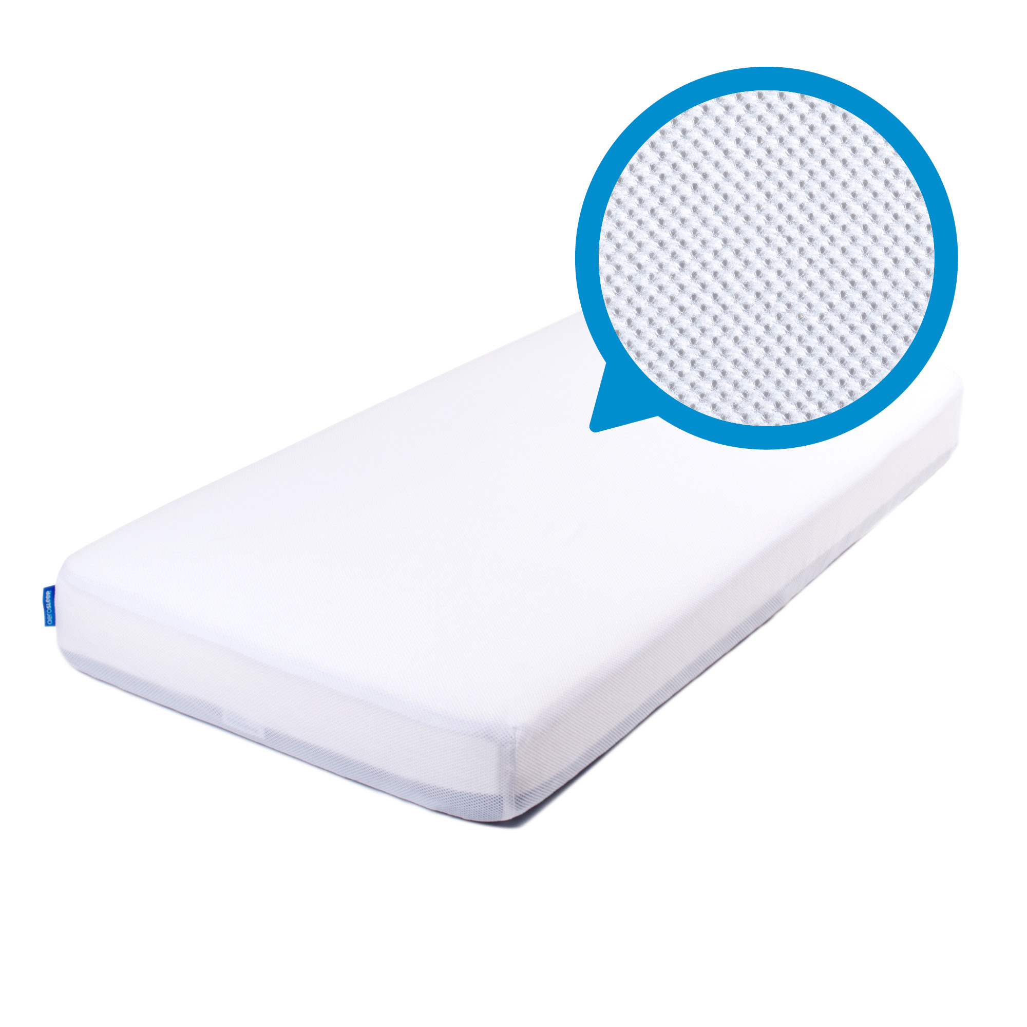 SABANA PARA COLCHON EVOLUTION PREMIUM AEROSLEEP 140 X 70 - BLANCO - 1
