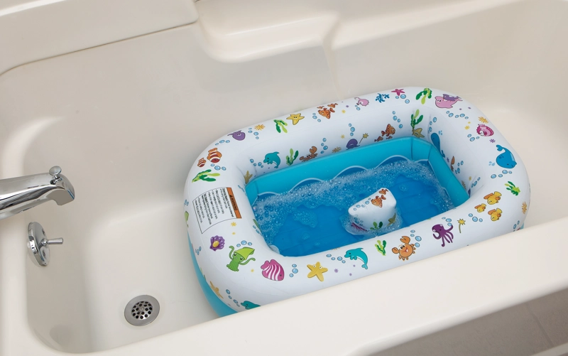 BAÑERA INFLABLE PARA BEBE  - UNDER THE SEA - MOMMY'S HELPER - 2
