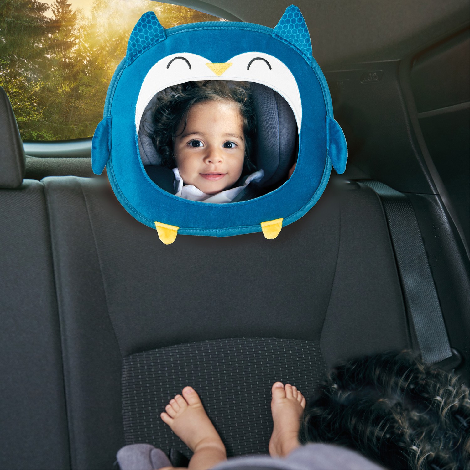 ESPEJO DE SEGURIDAD DIONO 40119 TURQUESA BABY - 2
