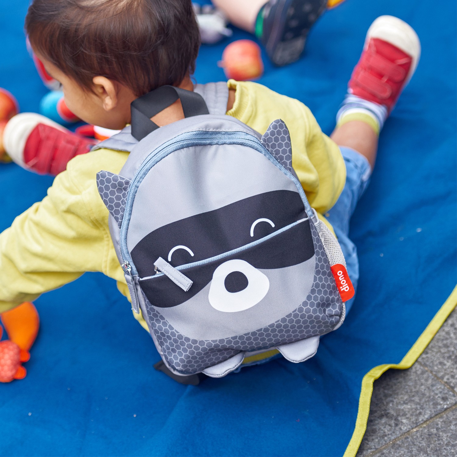MOCHILA DIONO 40189 CON ARNÉS SEGURIDAD BABY GRIS - 2