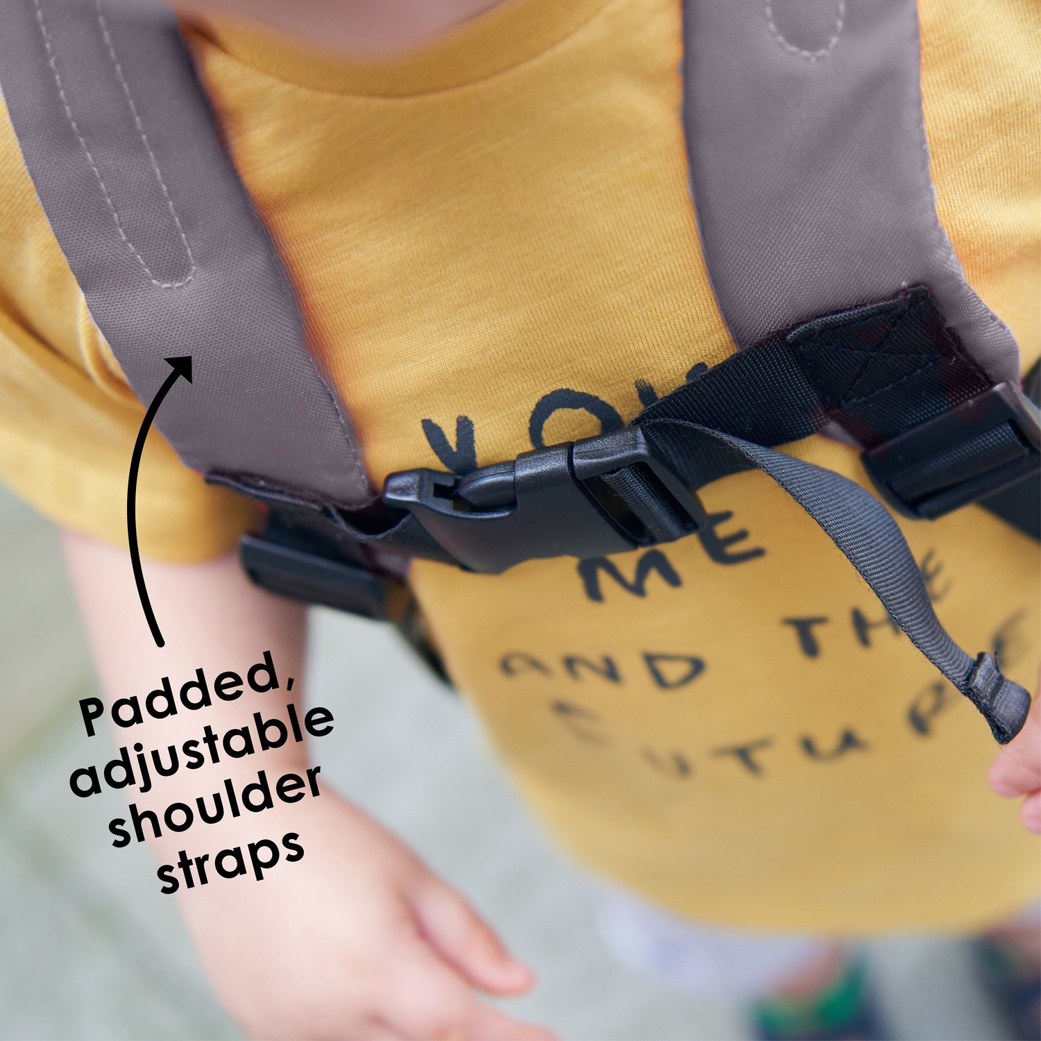 MOCHILA DIONO 40189 CON ARNÉS SEGURIDAD BABY GRIS - 6