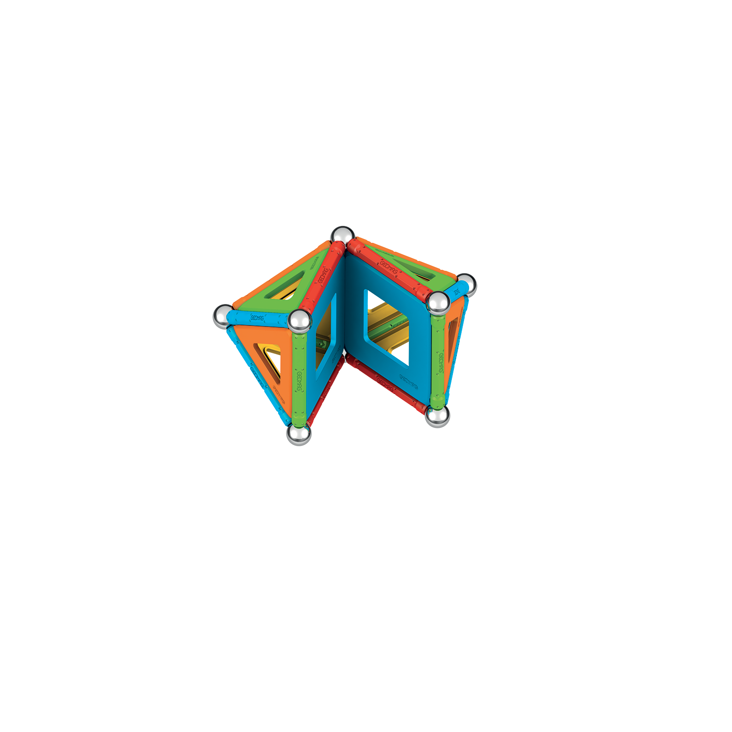 JUEGO DE CREACION MAGNÉTICO SUPERCOLOR (52 PIEZAS) - LÍNEA ECOLÓGICA - 5