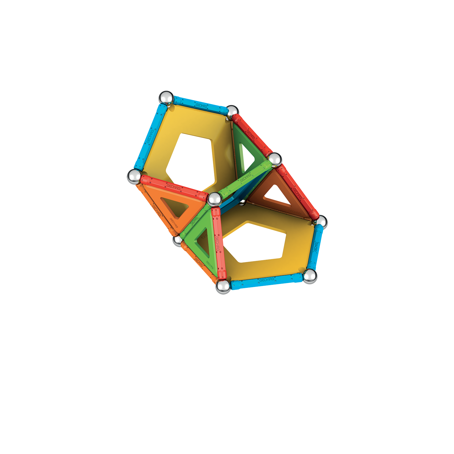 JUEGO DE CREACION MAGNÉTICO SUPERCOLOR (52 PIEZAS) - LÍNEA ECOLÓGICA - 6