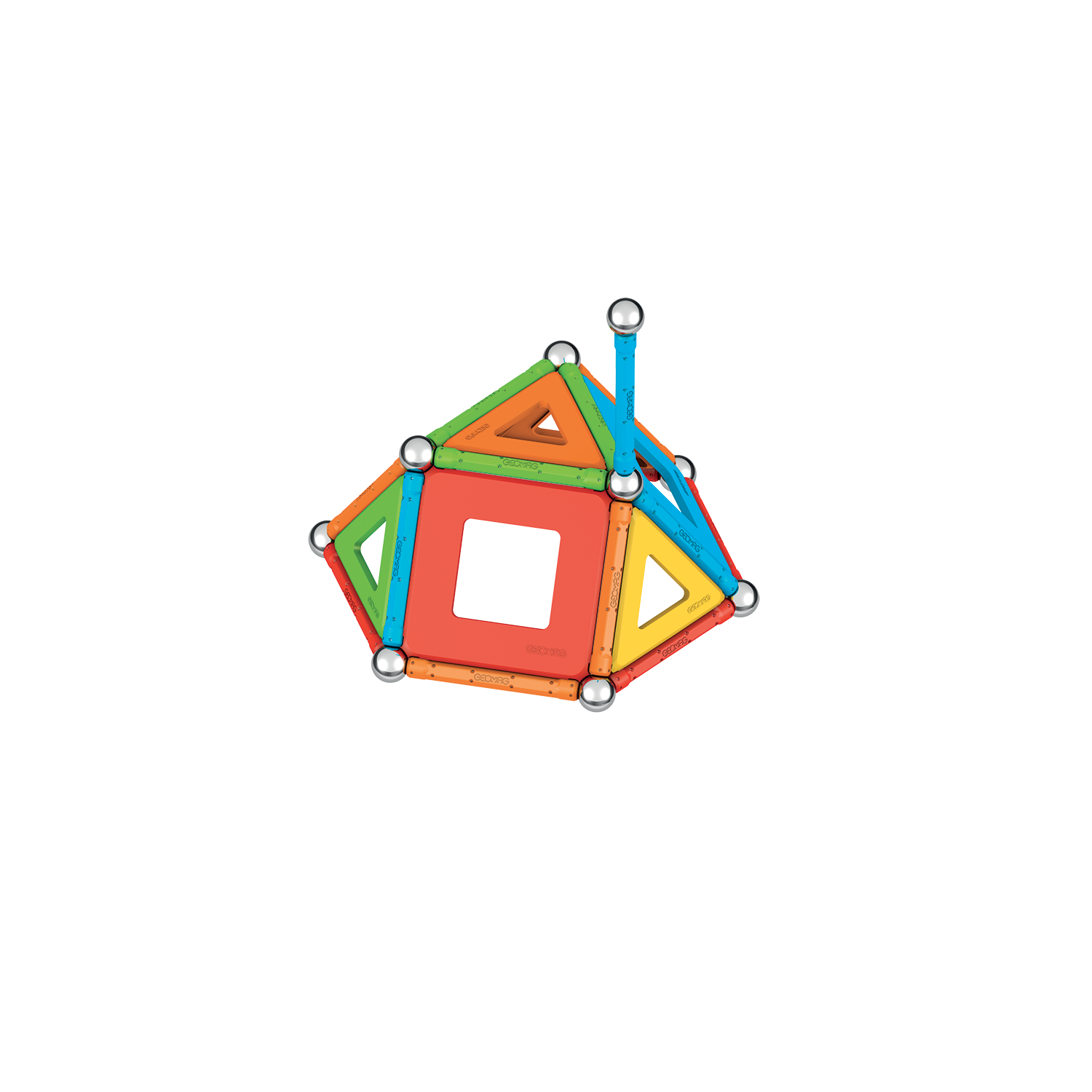 JUEGO DE CREACION MAGNÉTICO SUPERCOLOR (52 PIEZAS) - LÍNEA ECOLÓGICA - 7