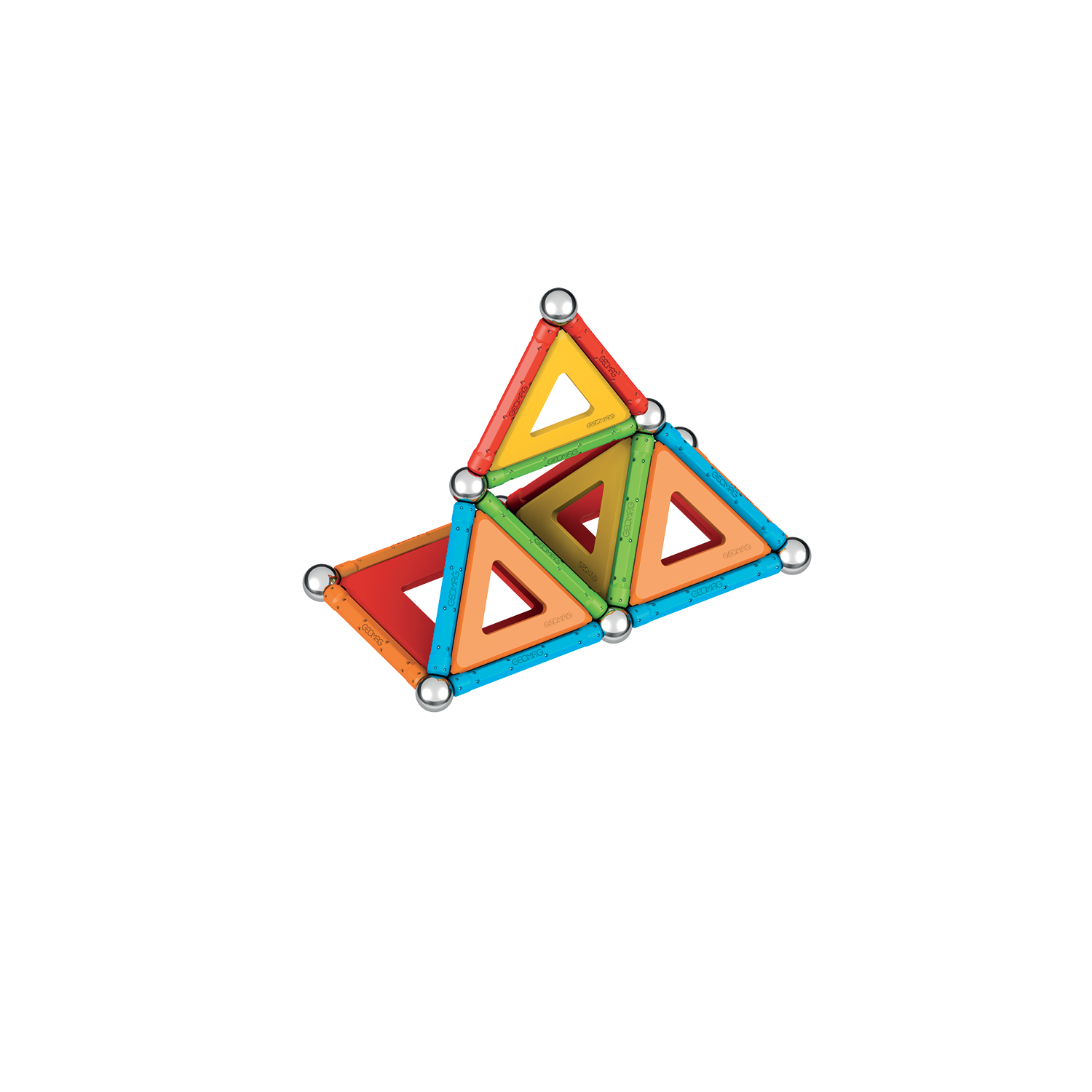 JUEGO DE CREACION MAGNÉTICO SUPERCOLOR (52 PIEZAS) - LÍNEA ECOLÓGICA - 8