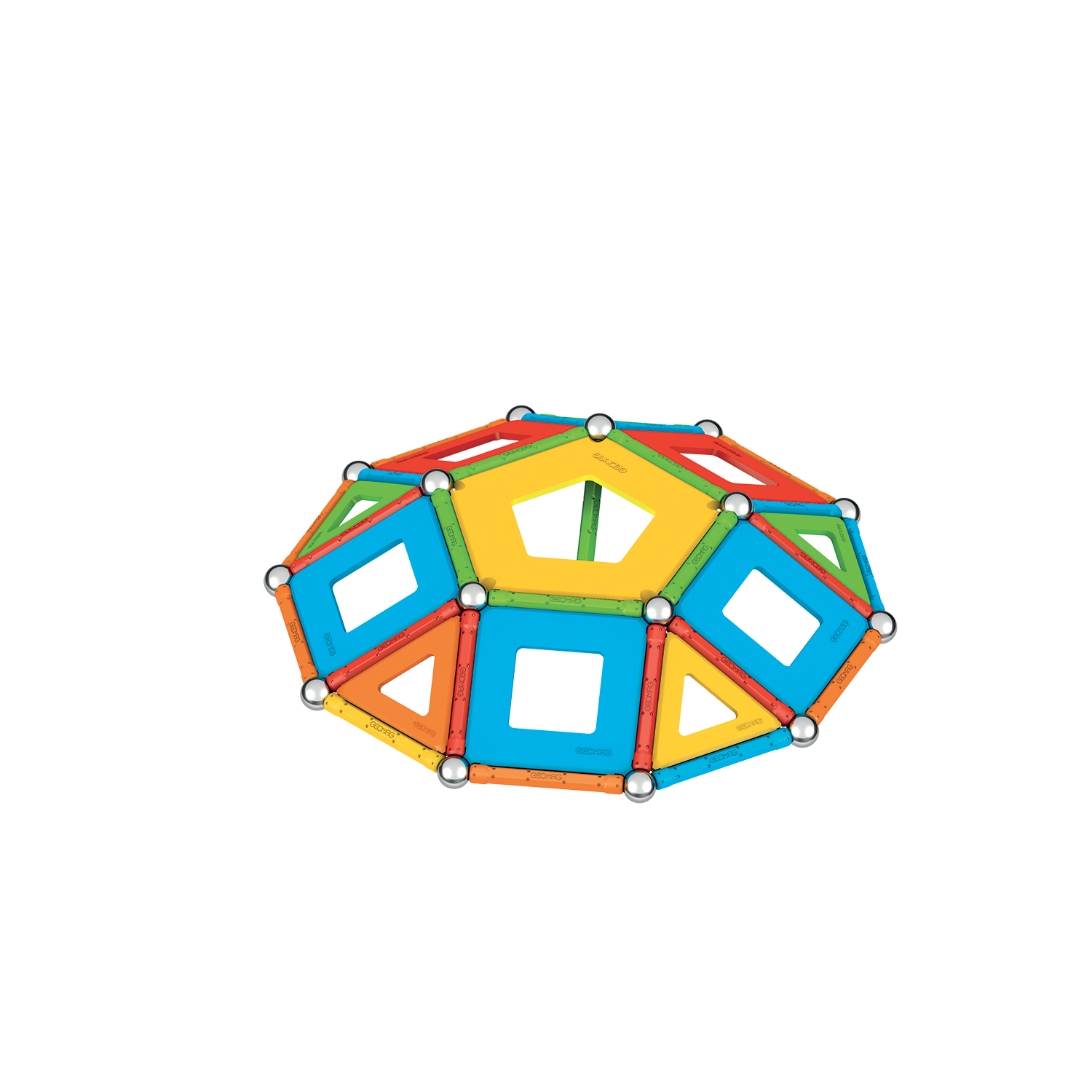 JUEGO DE CREACION MAGNÉTICO SUPERCOLOR (78 PIEZAS) - LÍNEA ECOLÓGICA - 3