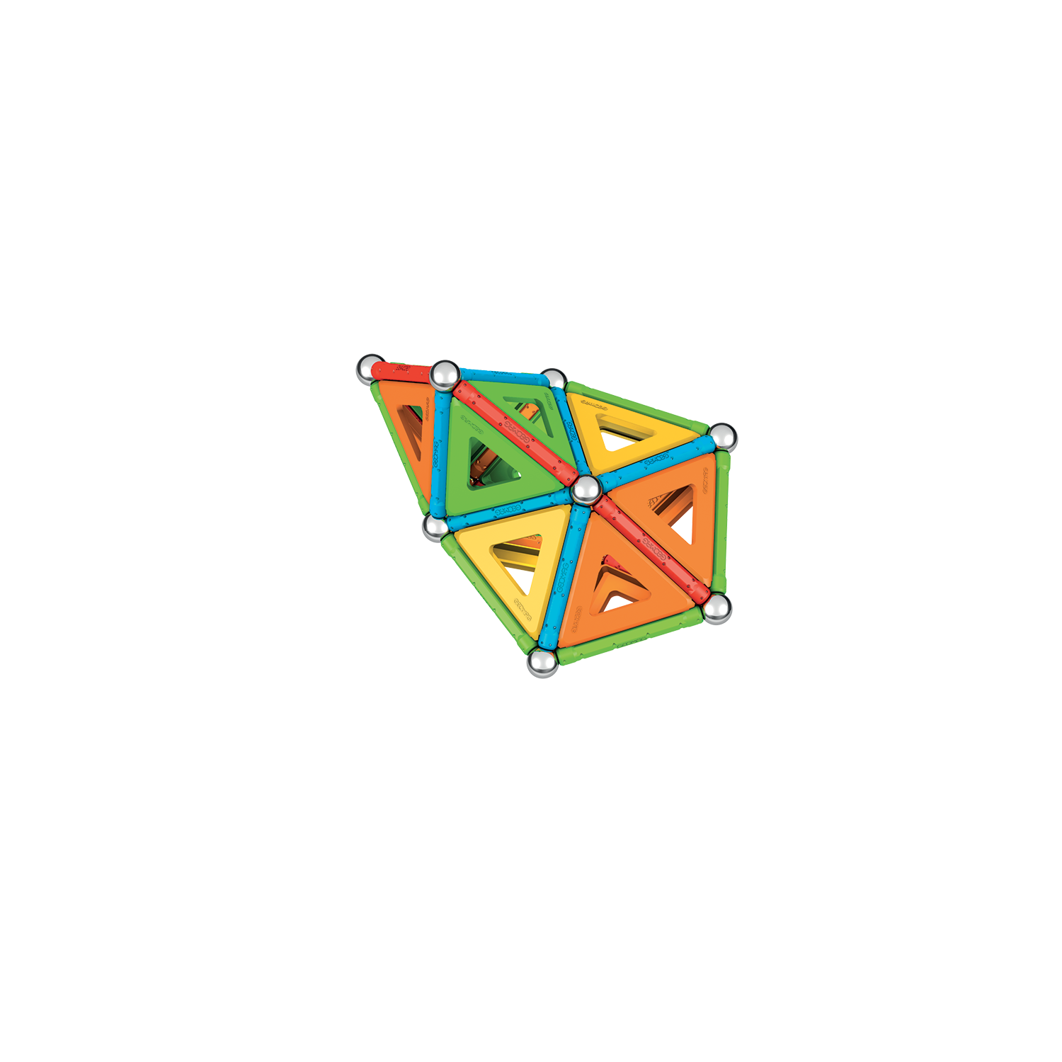 JUEGO DE CREACION MAGNÉTICO SUPERCOLOR (78 PIEZAS) - LÍNEA ECOLÓGICA - 5