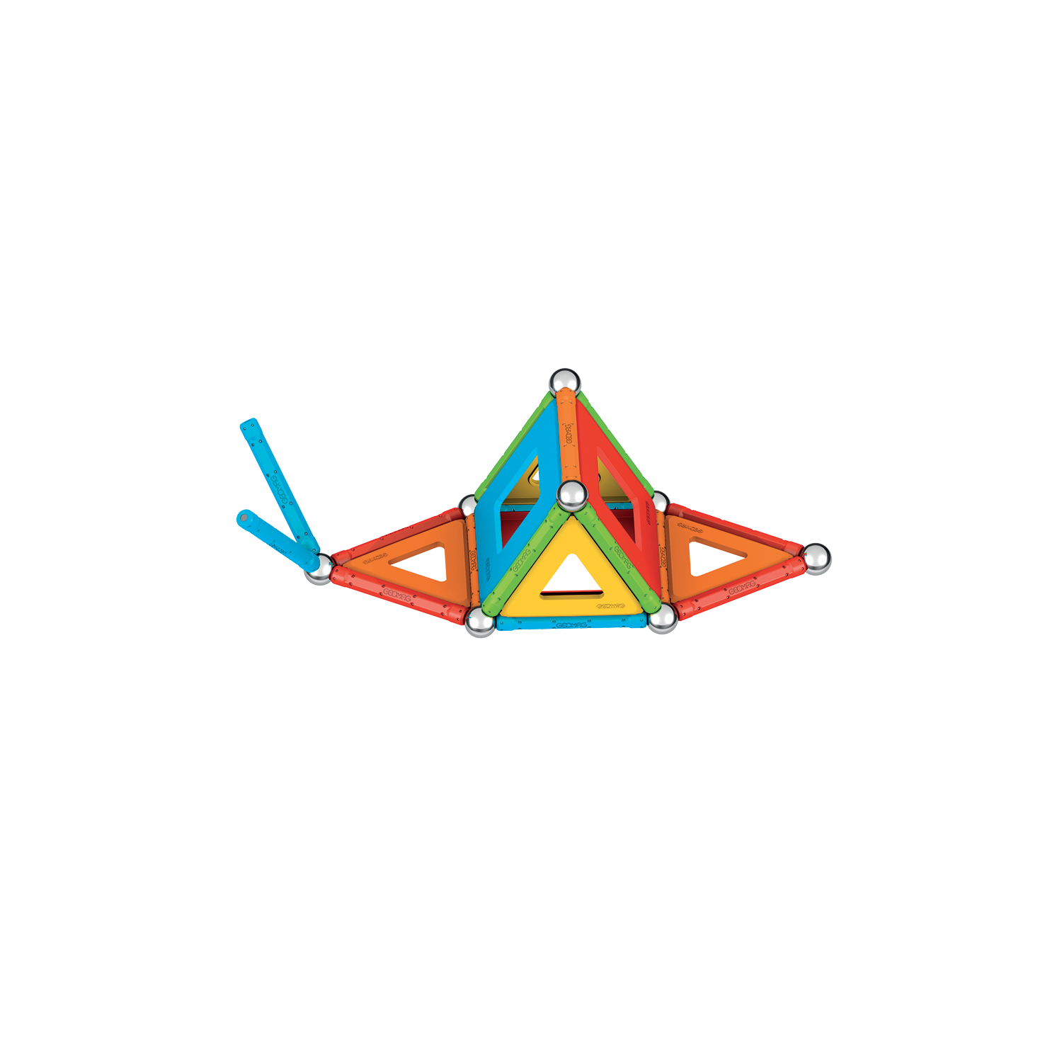 JUEGO DE CREACION MAGNÉTICO SUPERCOLOR (78 PIEZAS) - LÍNEA ECOLÓGICA - 7