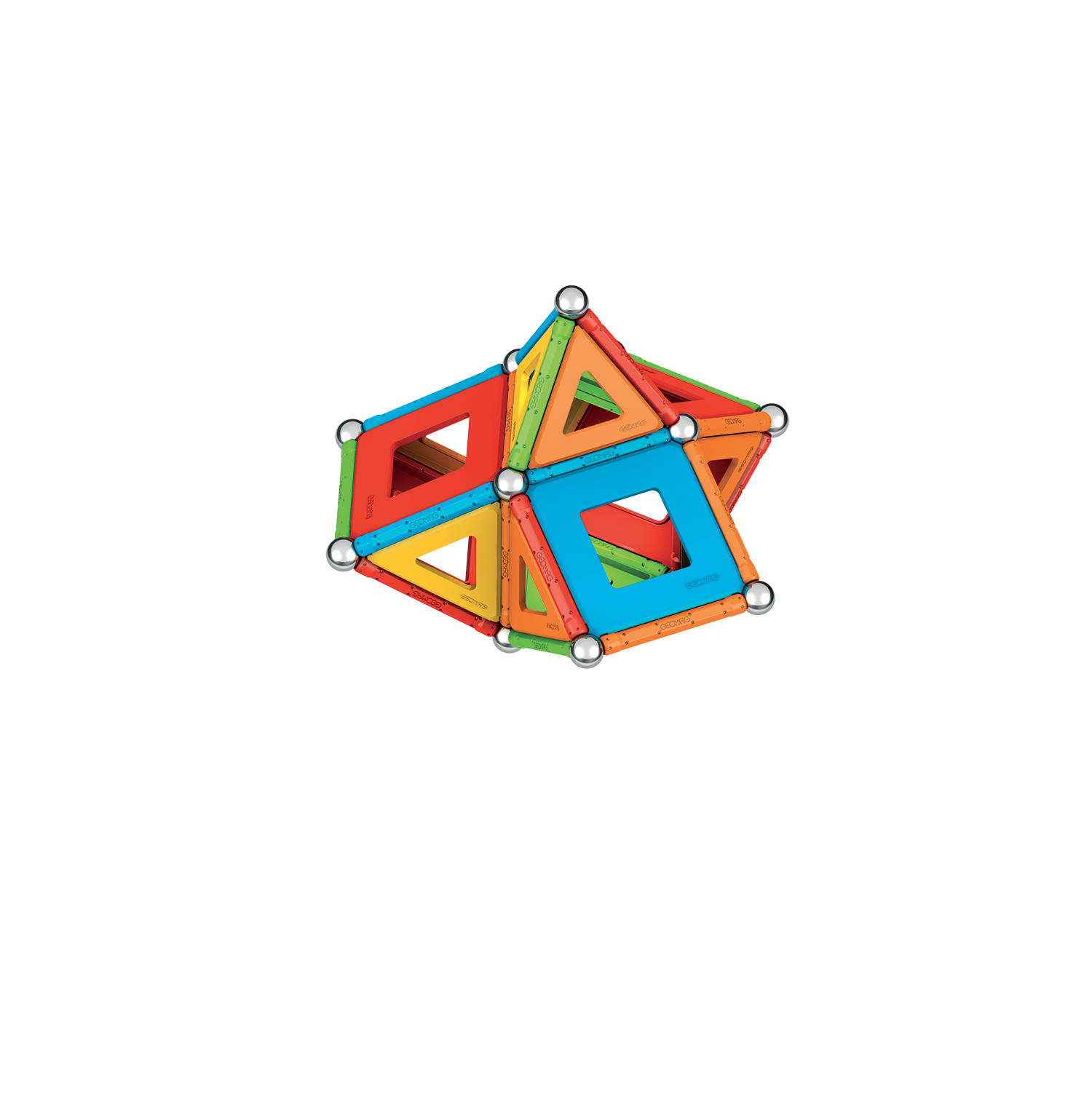 JUEGO DE CREACION MAGNÉTICO SUPERCOLOR (78 PIEZAS) - LÍNEA ECOLÓGICA - 8