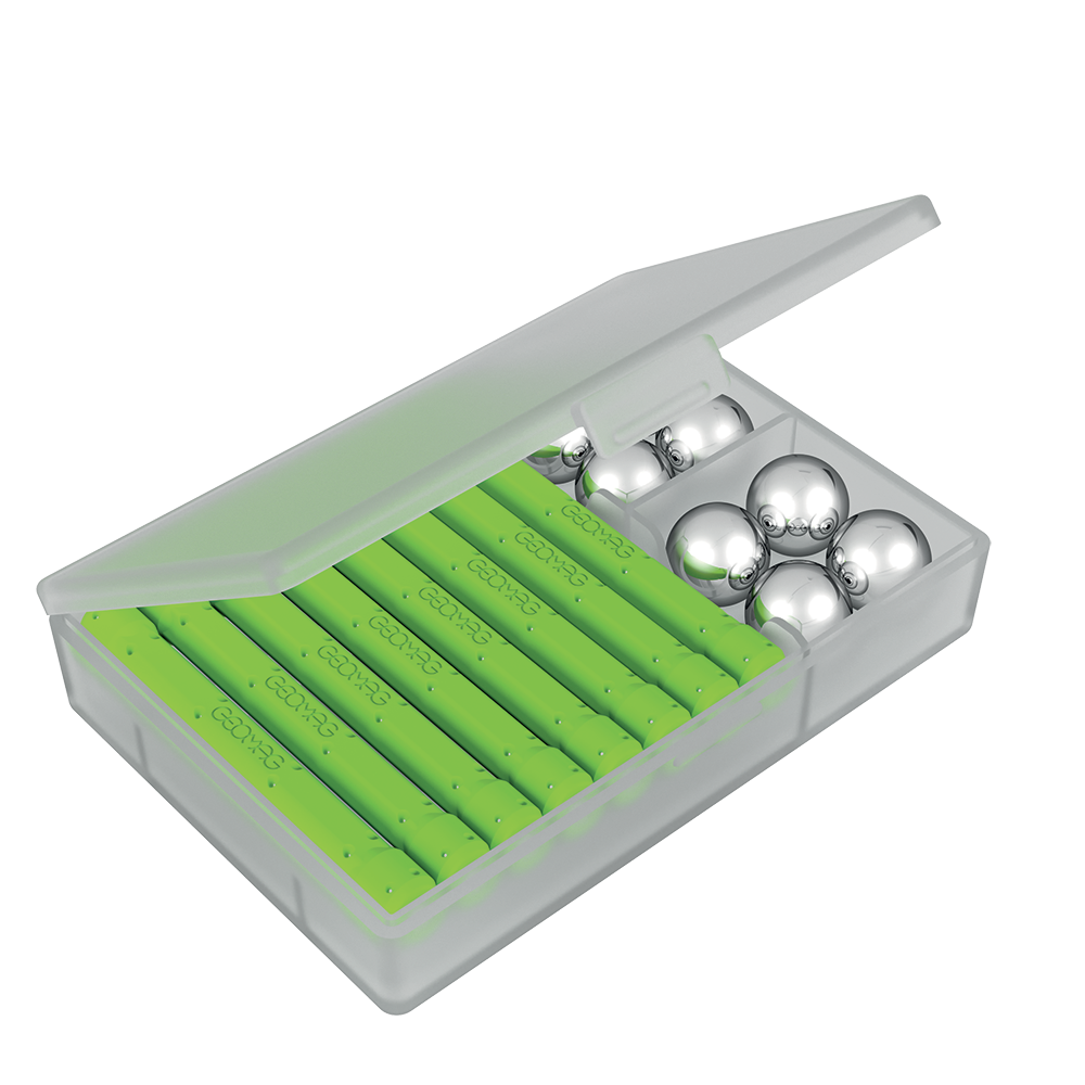 JUEGO DE CREACION MAGNÉTICO CLASSIC COLD MASTERBOX (388 PIEZAS) - LÍNEA ECOLÓGICA - 2