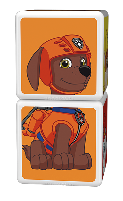 CUBOS MAGNÉTICOS GEOMAG GEO-078 MULTICOLOR MAGICUBE PAW PATROL - MARSHALL RUBBLE Y ZUMA (3 PIEZAS) - 6