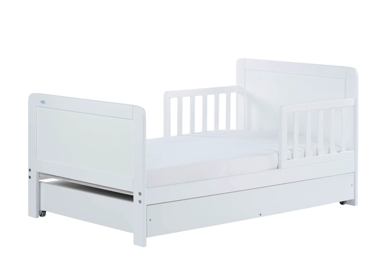 CAMA DREWEX D3917 MONTESSORI TRANSICION CAJONERA OLEX BLANCO 140 X 70 - 1