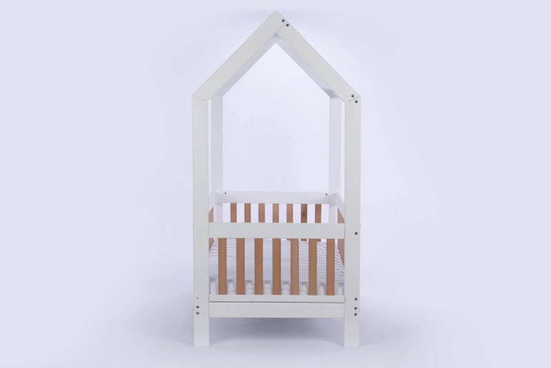 CAMA DREWEX BAMBINI MADERA BLANCO PARA NIÑOS CASA (160 X 80) + COLCHÓN - 2