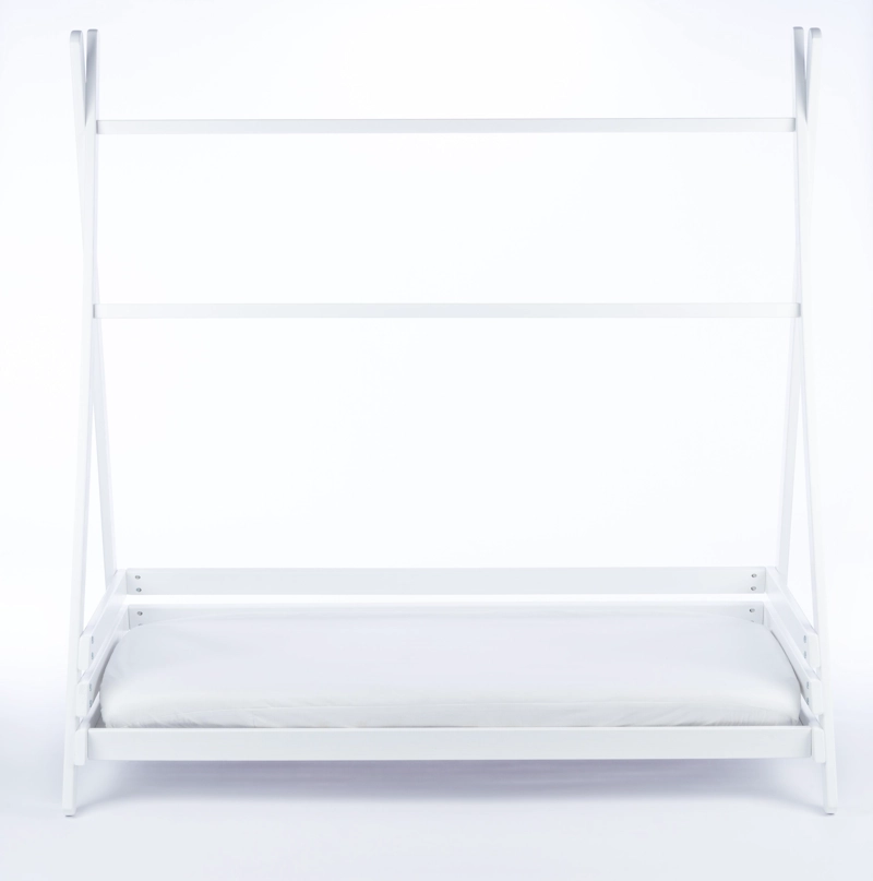CAMA TRANSICIÓN DREWEX MILO MADERA BLANCO MONTESSORI (140 X 70) - 3