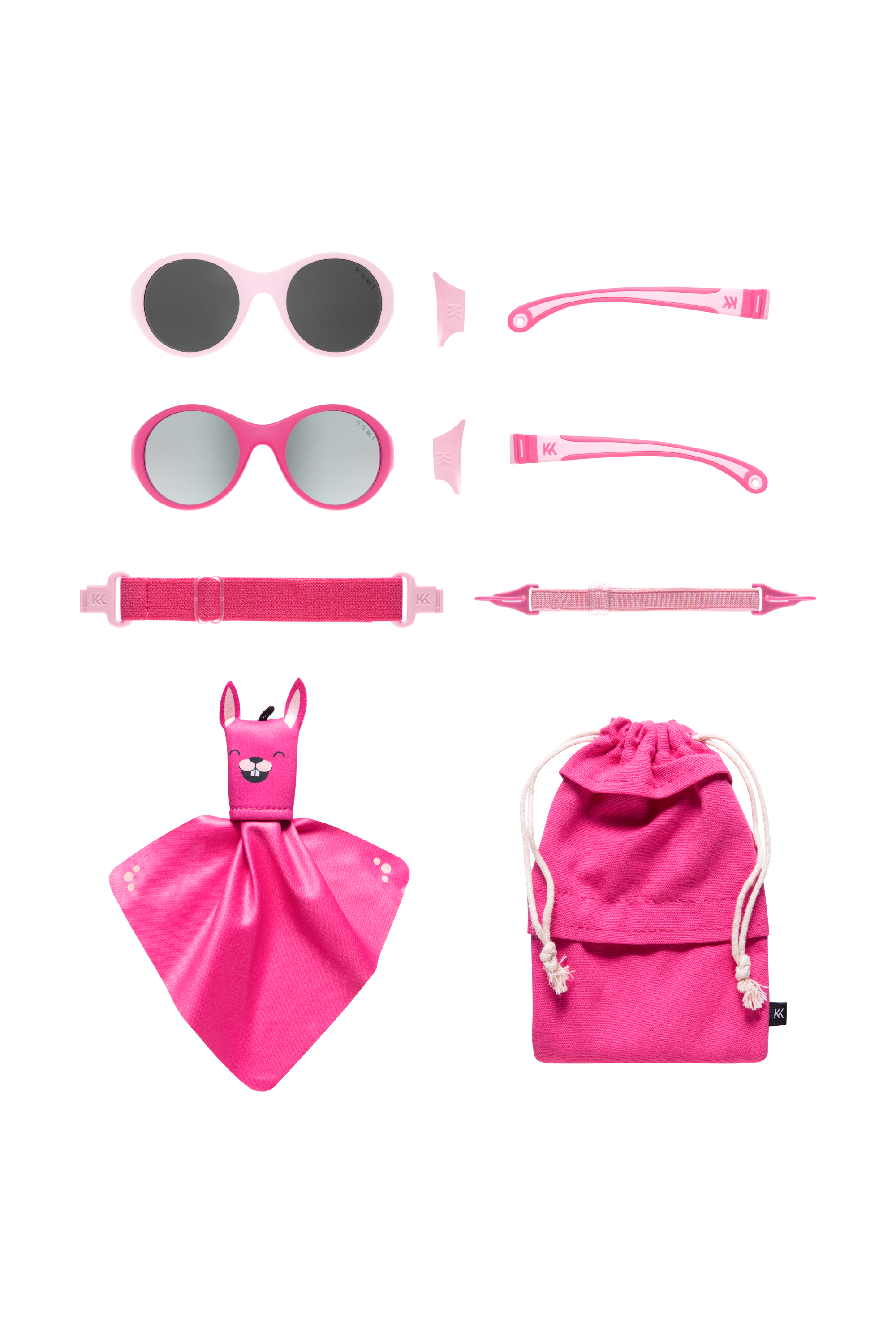 LENTES DE SOL PARA BEBÉS - CLICK & CHANGE - (0-2 AÑOS) | ROSADO - 4