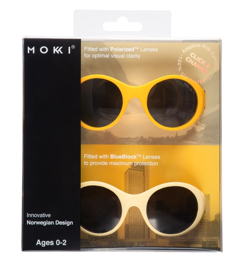 LENTES DE SOL PARA BEBE S - CLICK & CHANGE - (0-2 AÑOS) | AMARILLO - 7