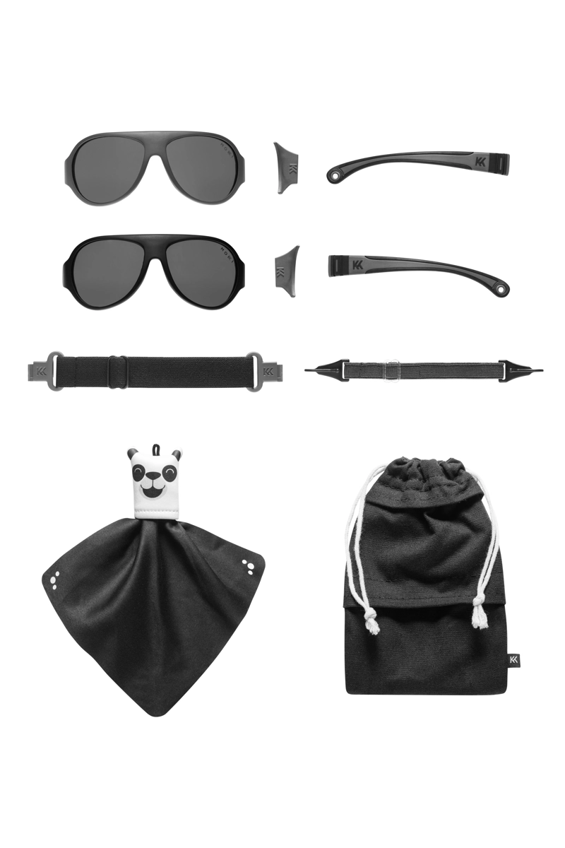 LENTES DE SOL PARA NIÑOS MOKKI NEGRO - CLICK & CHANGE - (2-5 AÑOS) - 6