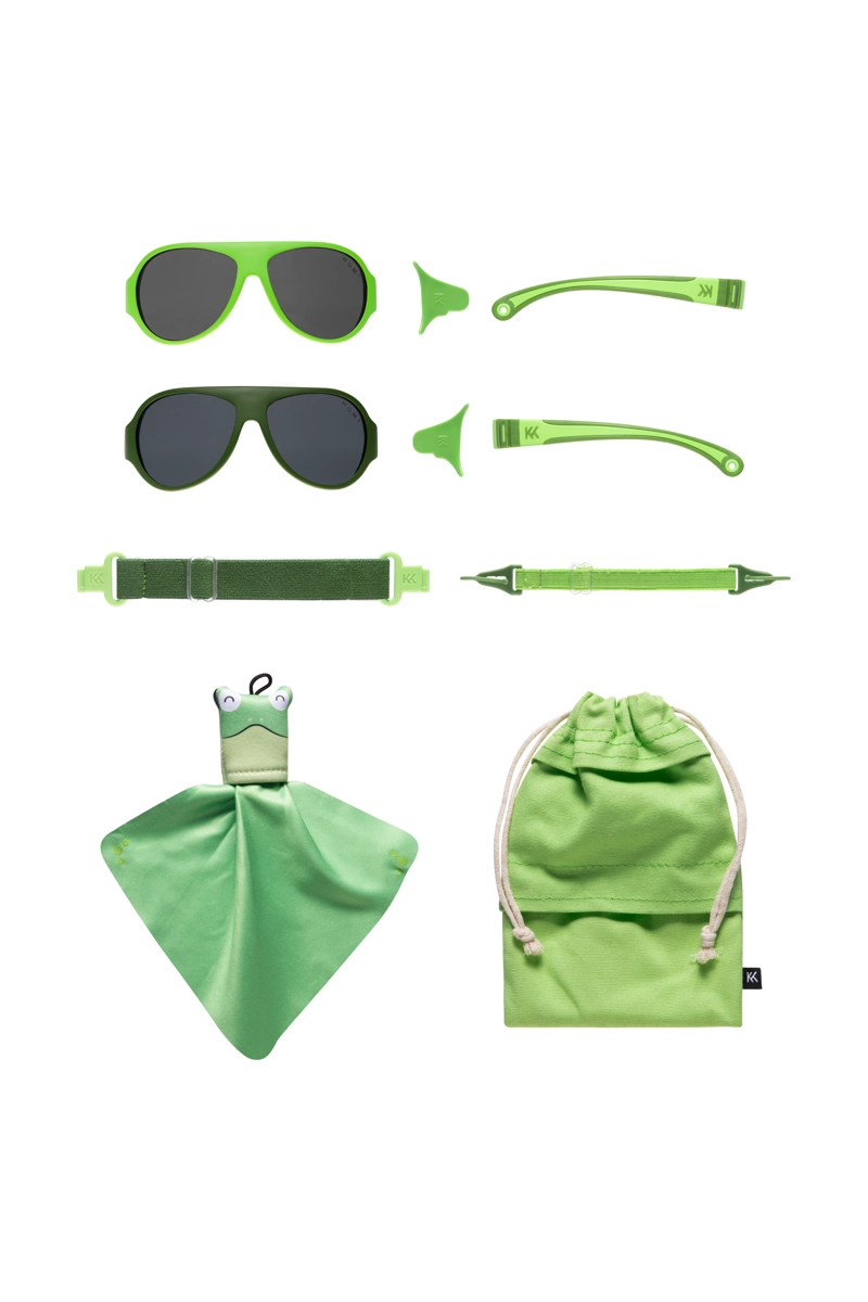 LENTES DE SOL PARA NIÑOS MOKKI VERDE - CLICK & CHANGE - (2-5 AÑOS) - 9