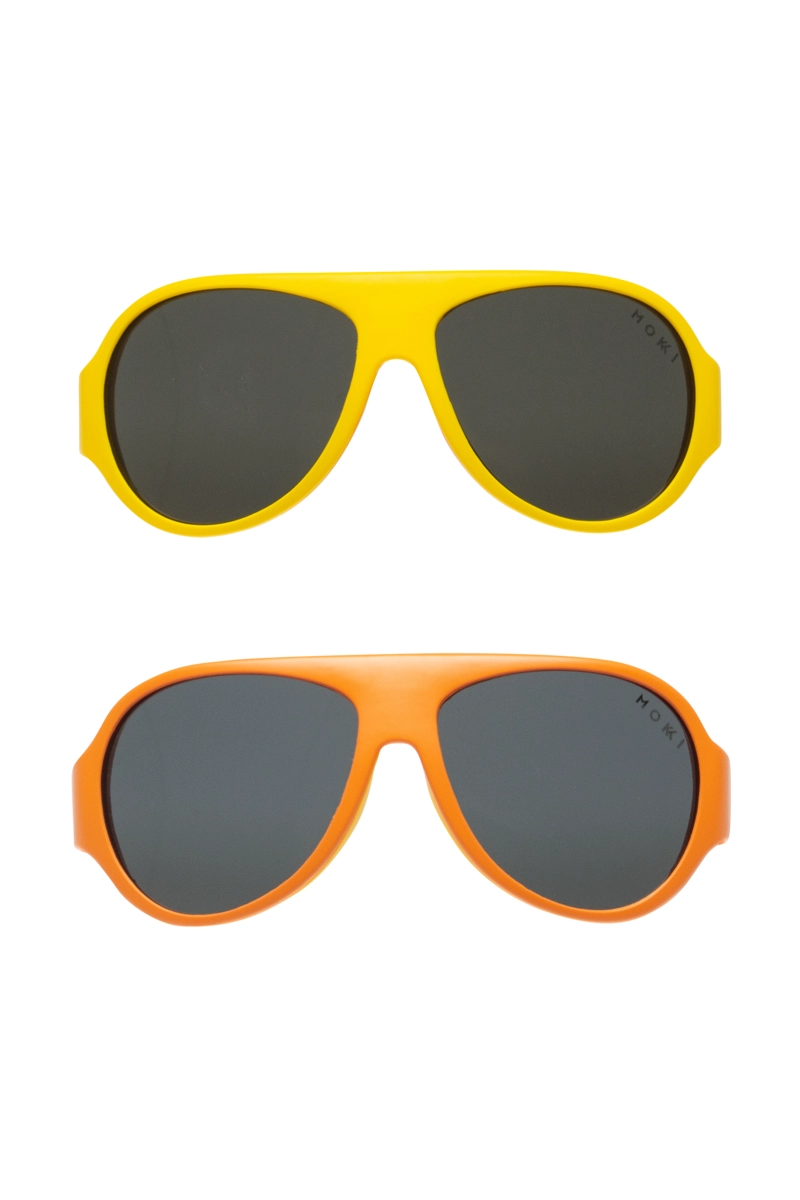 LENTES DE SOL PARA NIÑOS MOKKI AMARILLO - CLICK & CHANGE - (2-5 AÑOS) - 3