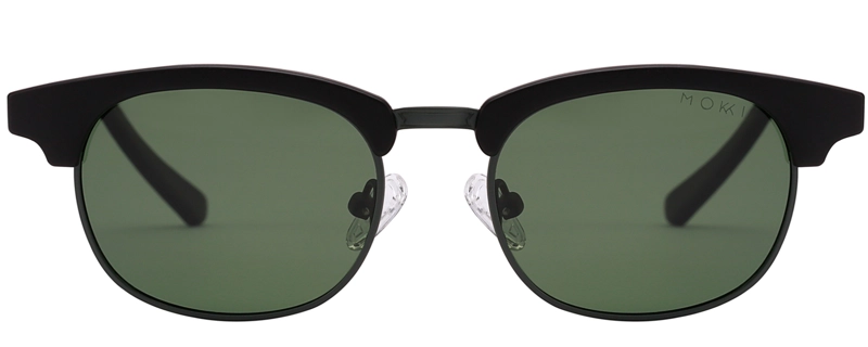 LENTES DE SOL MOKKI NEGRO POLARIZADOS PARA NIÑOS - SMALL CLUBBER - (4-8 AÑOS) - 1