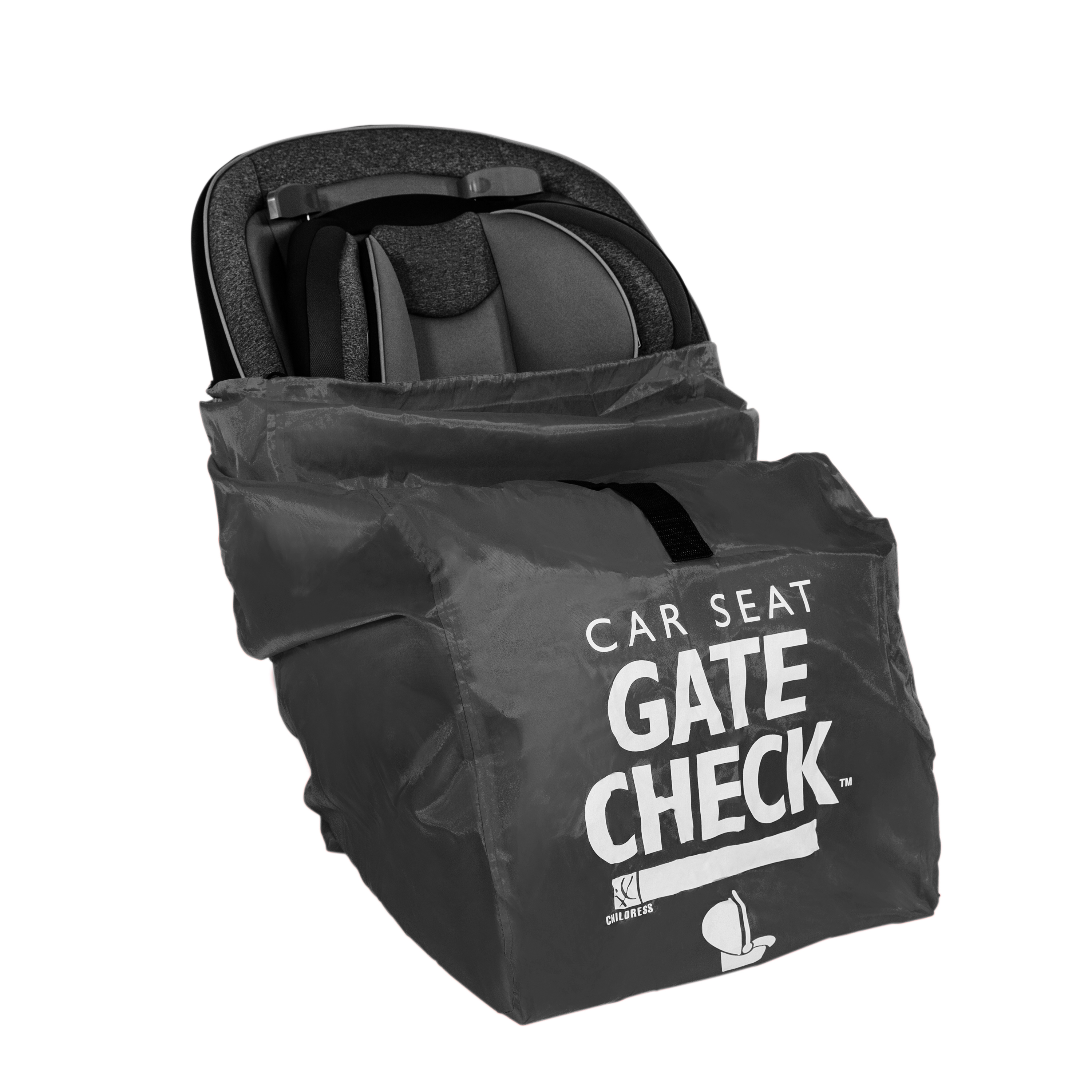 BOLSO COBERTOR DE SILLA DE AUTO PARA VIAJES BLACK - 1
