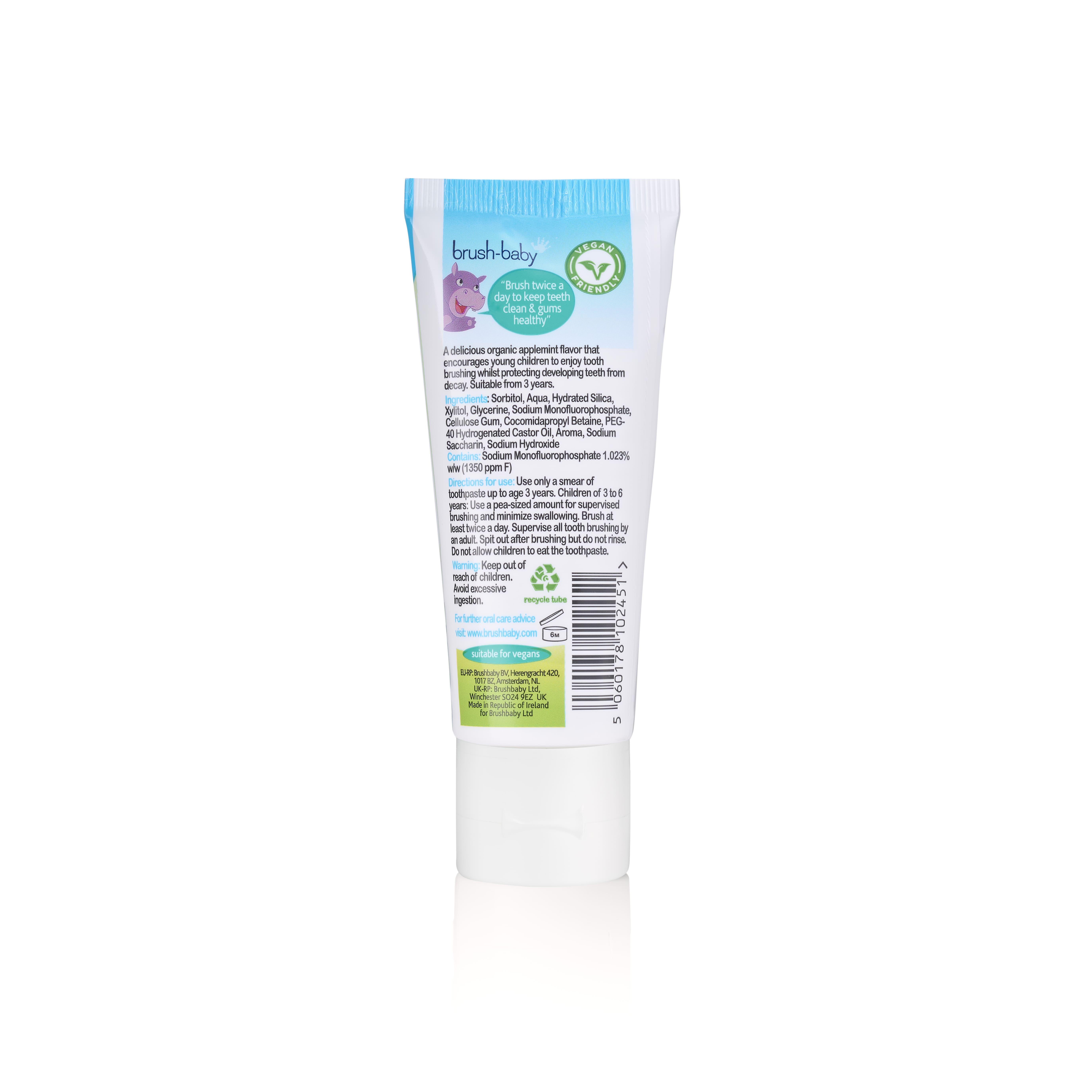 PASTA DIENTES BRUSH-BABY PARA NIÑOS (50 ML) - 2